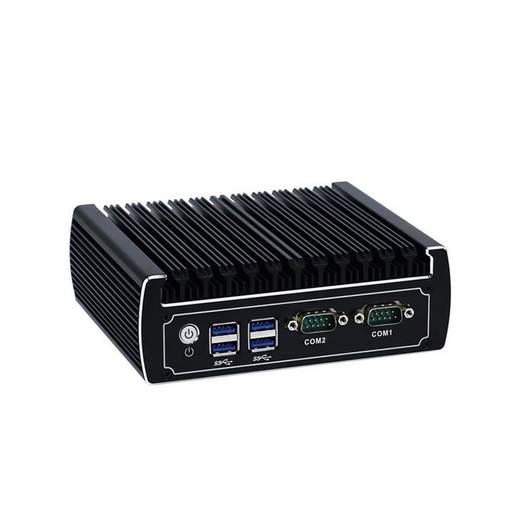 Fanless Computer I3 I5 Dual Nic 4K Mini PC