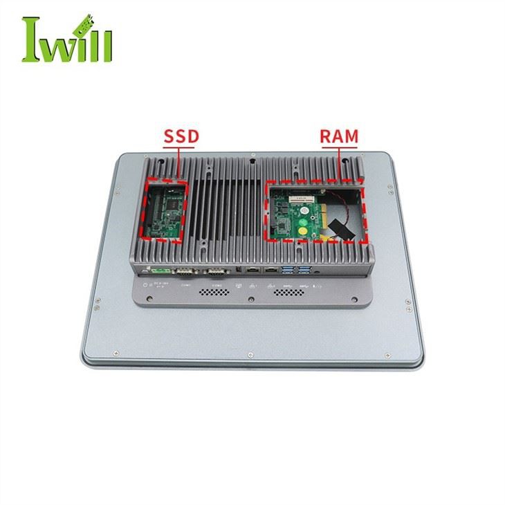 15 Inch Fanless Resistance Touch Panel