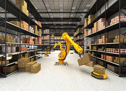 শিল্প কম্পিউটার গুদামে আবেদন